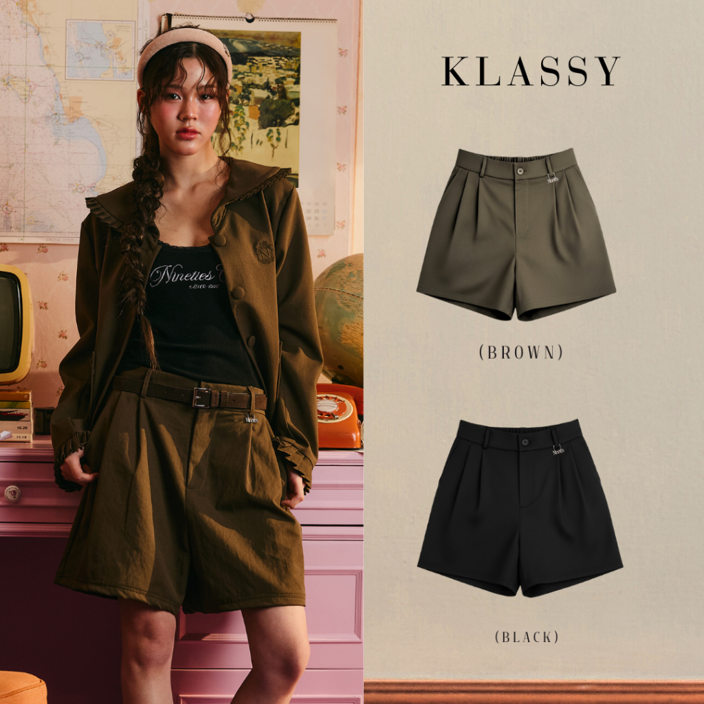 Nineties Design : Class Of Nineties Short Pants กางเกงขาสั้น รุ่น Klassy