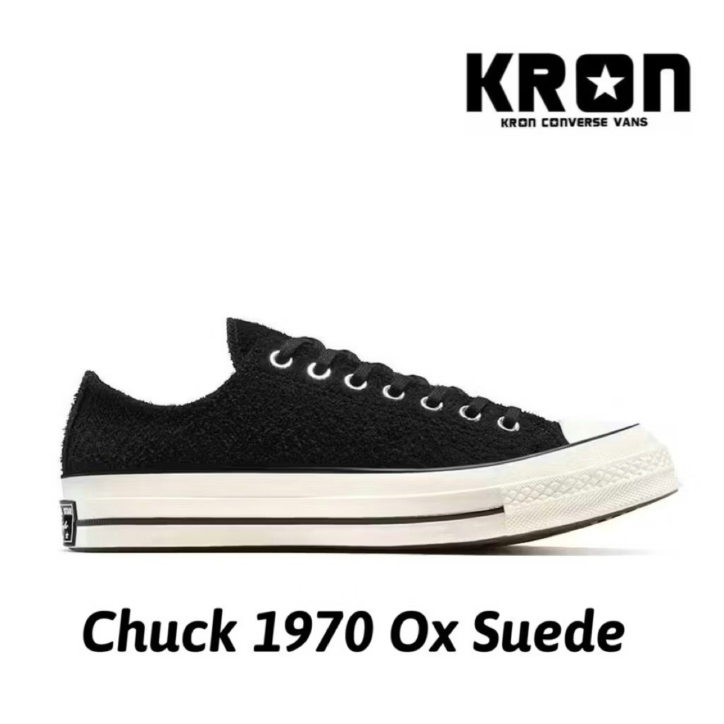 ลิขสิทธิ์แท้ 100% Converse Chuck 1970' Ox Suede รองเท้าผ้าใบหนังกลับ