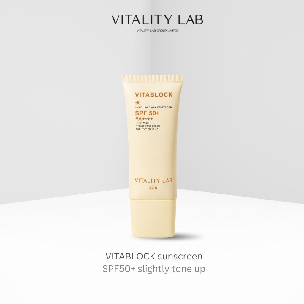 [กันแดดโทนอัพ] Vitablock sunscreen 30 ml