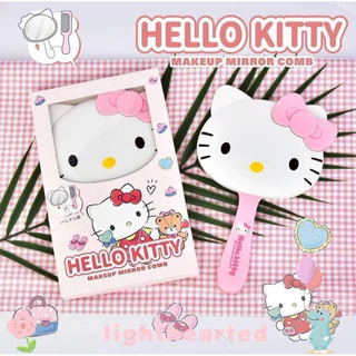 🇨🇳🎀🪞 หวี+กระจกพกพา Sanrio ลาย Kuromi / My Melody / Cinnamoroll 🎀🪞