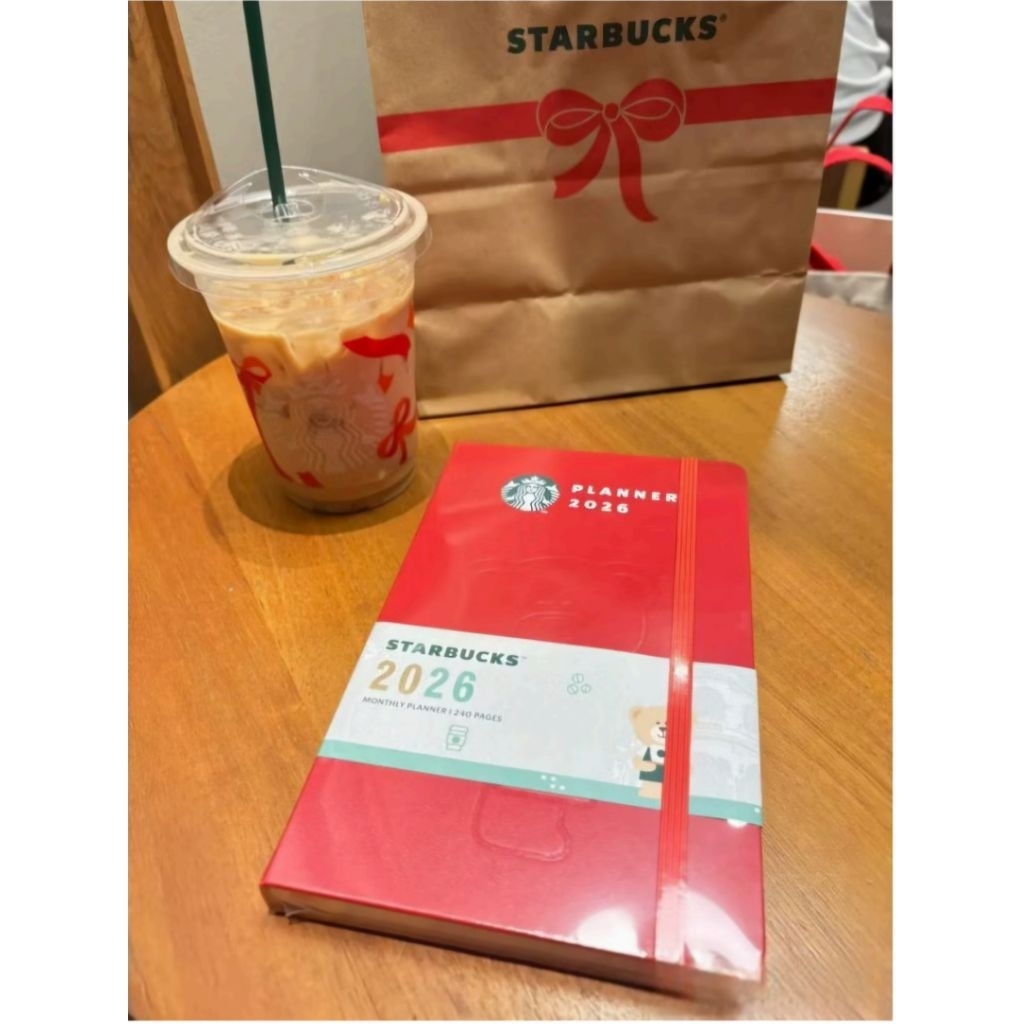 Planner Starbucks 2026 (2569) พร้อมคูปองในเล่ม
