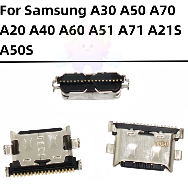 5-50pcs Micro USB 16pin mini ชาร์จพอร์ต Dock Plug สําหรับ Samsung Galaxy A30 A50 A70 A20 A40 A60 A51 A71 Charger Connect