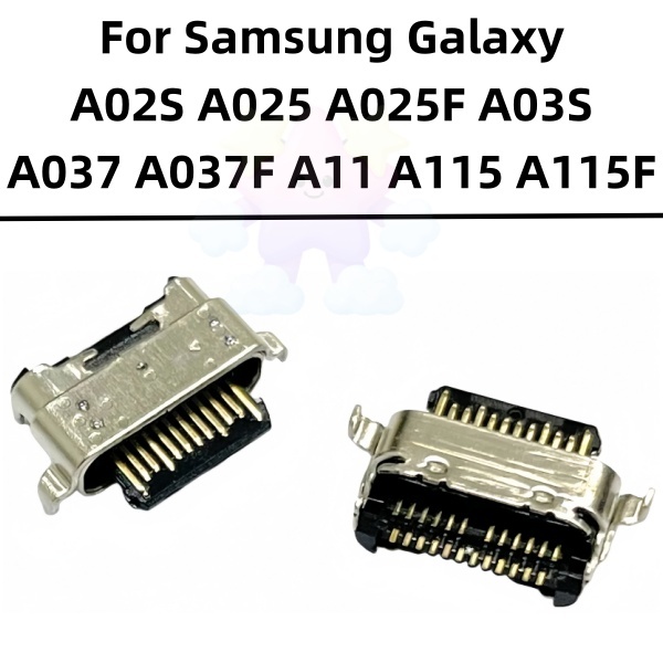 ปลั๊กแจ็คเชื่อมต่อพอร์ตชาร์จ Micro USB สําหรับ Samsung Galaxy A02S A025 A025F A03S A037 A037F A11 A115 A115F 5-30ชิ้น