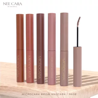 ของแท้ มาสคาร่าคิ้ว N608 Microcara Brow Mascara