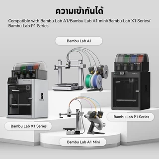 Bambu Lab 3D Printer Refill PLA Matte Printing Filament 1.75mm with RFID for A1/A1 Mini/X1/P1 Series No Spool 1kg TZPM