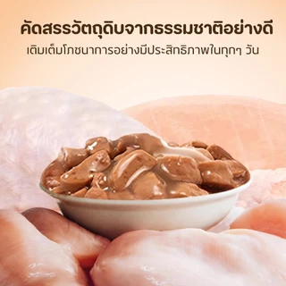 TUBIอาหารเปียกสุนัข รสชาติอร่อย | สำหรับหมาทานยาก บำรุงสุขภาพลำไส้และผิวหนัง | สุนัขทุกสายพันธุ์และทุกวัย ขนมสำหรับสุนัข