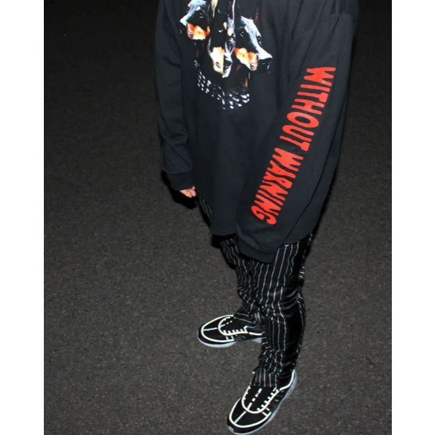 without warning merch 21 savage offset & metro boomin 3 headed dog long sleeve