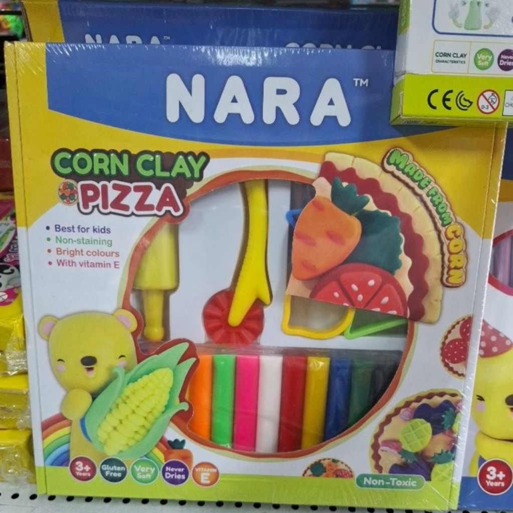 ดินน้ำมัน NARA 24 สี ปลอดภัยสำหรับเด็ก 24 สี 1000 กรัม