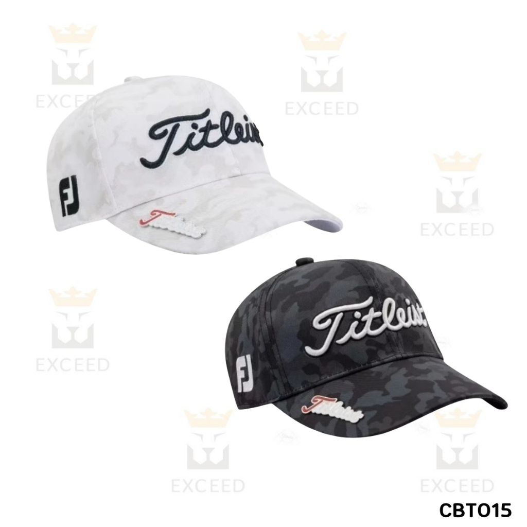 หมวกกอล์ฟ TT ลายทหาร มี 2 สีให้เลือก พร้อมมาร์คเกอร์ (CBT015) GOLF CAP TT With Magnetic Marker