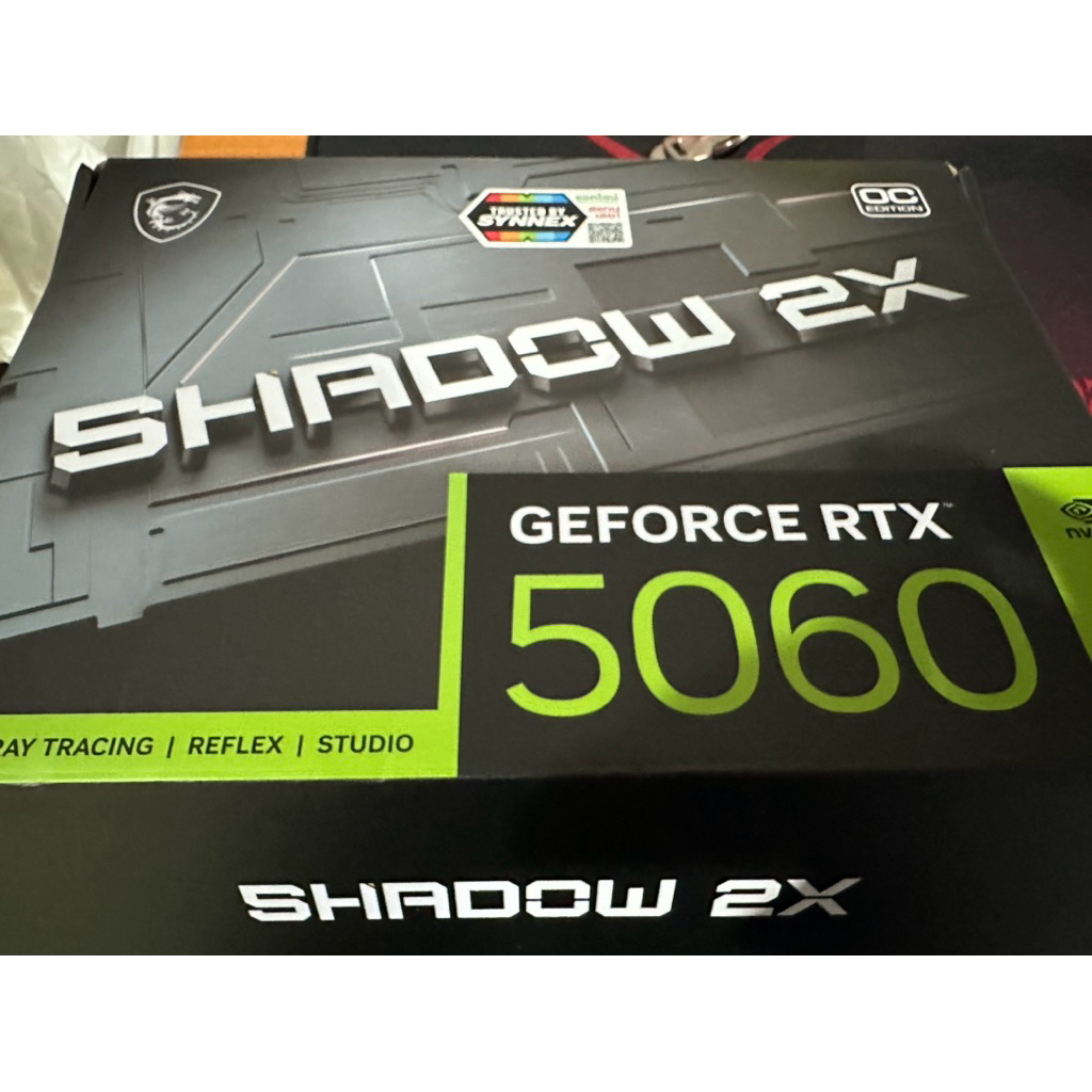VGA (การ์ดแสดงผล) MSI GEFORCE RTX 5060 8G SHADOW 2X OC - 8GB GDDR7