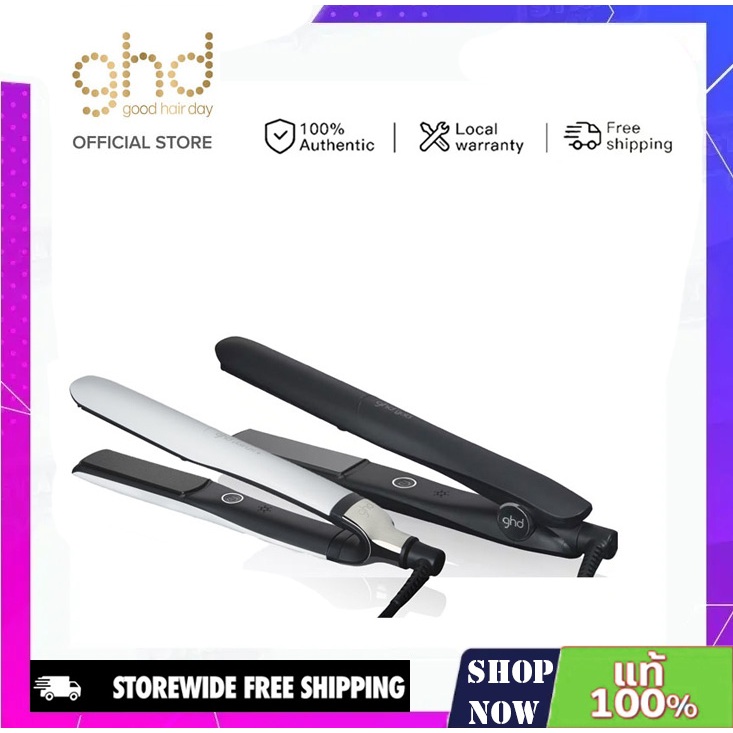 GHD Platinum+ Styler-1" Flat Iron Hair Straightener, Professional Ceramic Hair Styling Tool