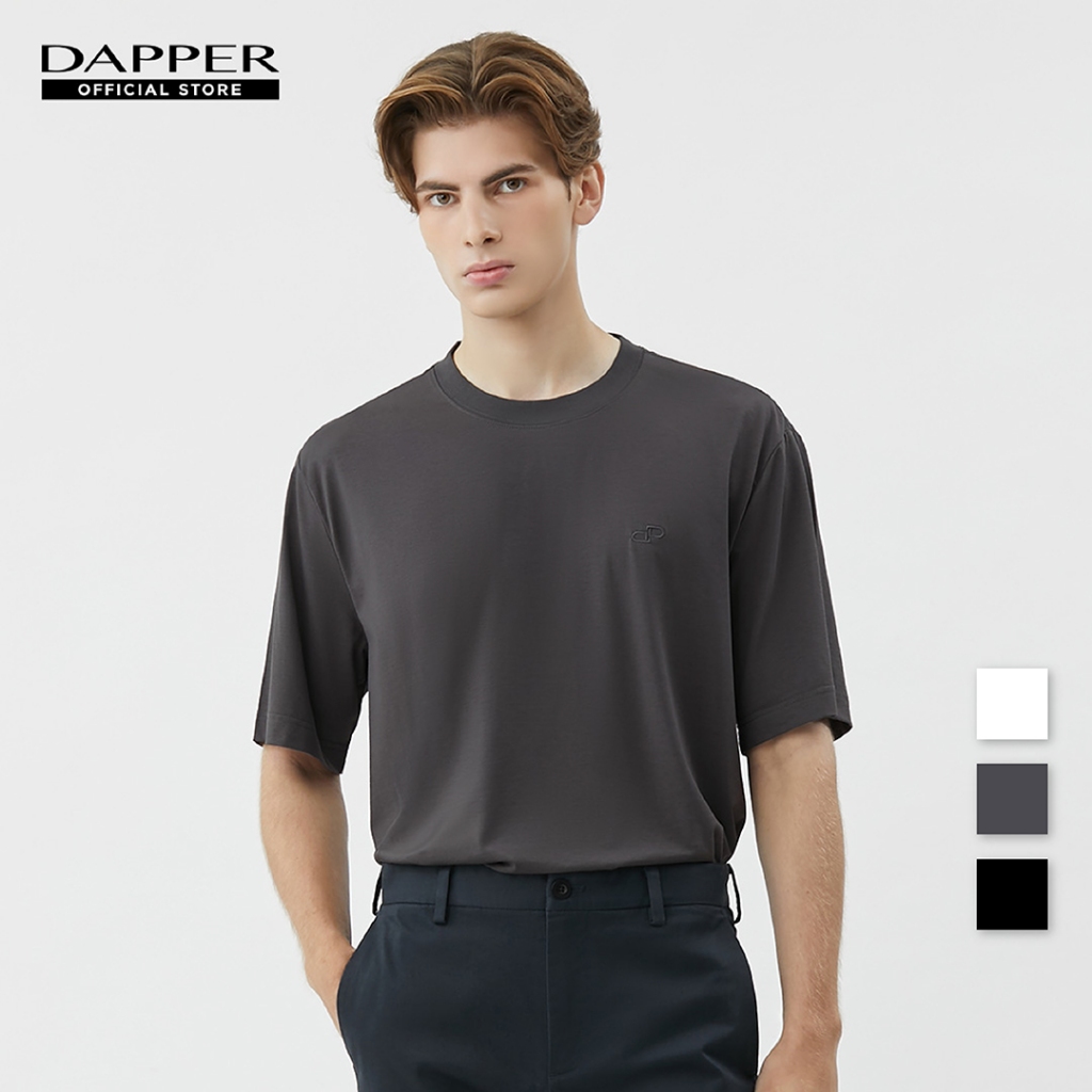 DAPPER เสื้อยืด DP Iconic Cotton T-Shirt มี 3 สี (KRB/787RS)
