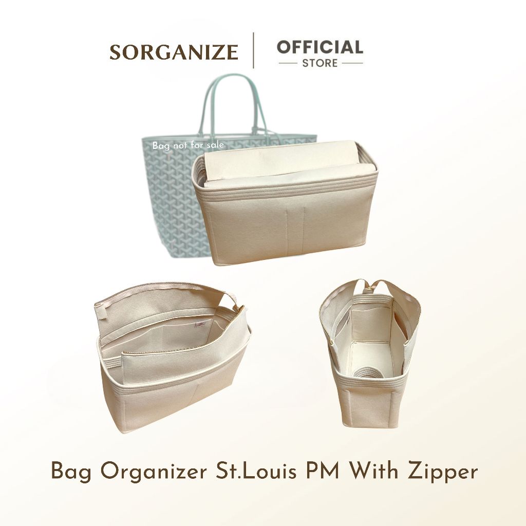 Sorganize-กระเป๋าจัดระเบียบ รุ่น St.Louis PM เพิ่มซิปเปิดปิดกระเป๋า (สินค้าพรีออเดอร์ประมาณ 14-21 วัน)