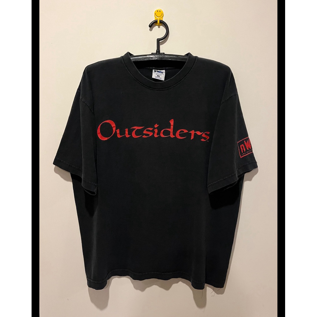 Vintage The Outsider (nWo) Official WCW Wrestling Tee 90s
