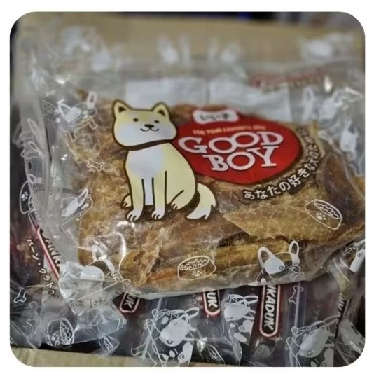 GoodBoy เนื้อปลาอบแห้ง น้ำหนัก 500 กรัม