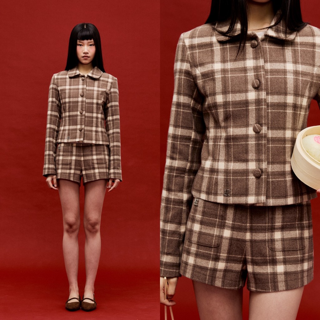 CHUUCHOP - (S-XL) Pinyin Shorts กางเกงขาสั้นเอวต่ำ พรางหุ่น เก็บสัดส่วนได้ดี (C8489) - รูปที่ 5