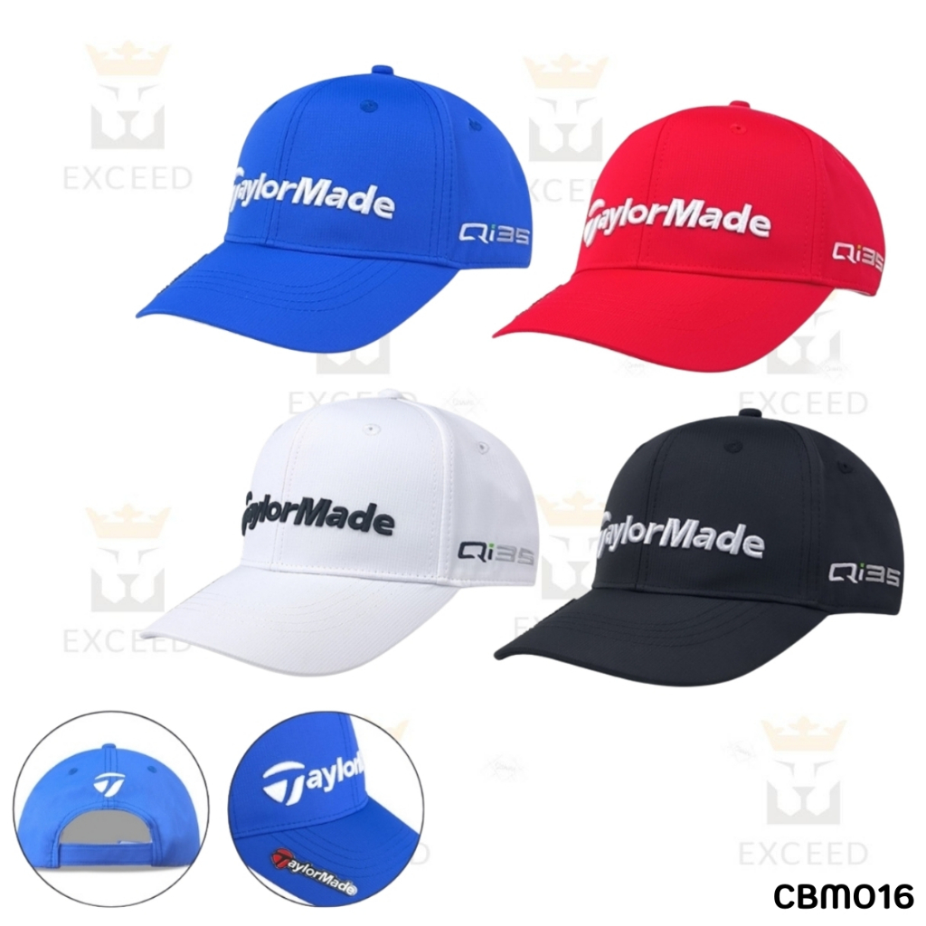 หมวกกอล์ฟ TM Qi35 มี 4 สีให้เลือก พร้อมมาร์คเกอร์ (CBM016) GOLF CAP TM Qi35 With Magnetic Marker