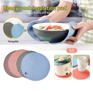 แผ่นซิลิโคนกันความร้อน  แผ่นรองหม้อ ที่รองจาน