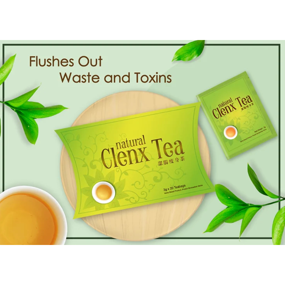 [Bundle of 2] NH Detoxlim Natural Clenx Tea 3g x 120's