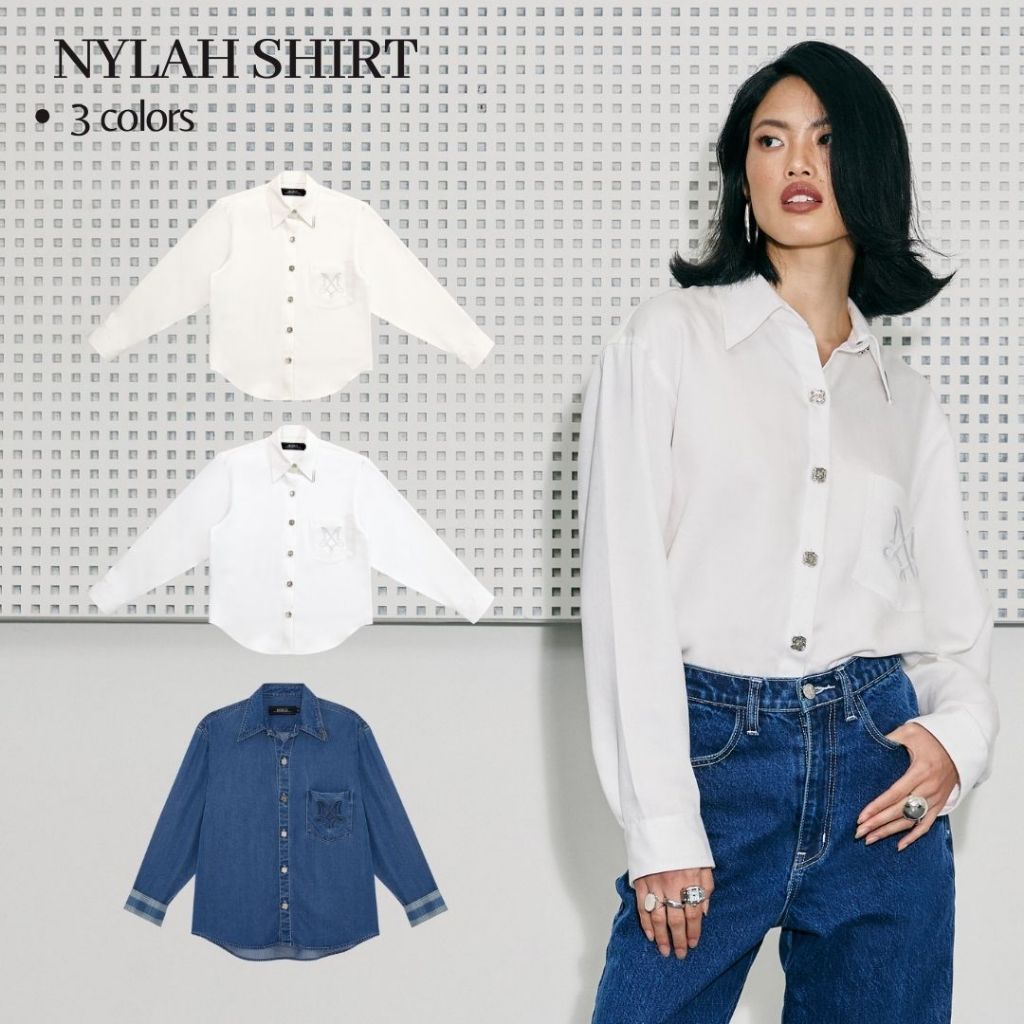 Merge Official - Nylah Shirt (พร้อมส่ง)