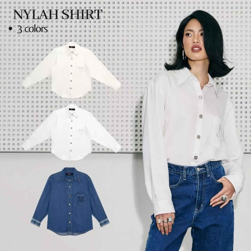 Merge Official - Nylah Shirt (พร้อมส่ง)