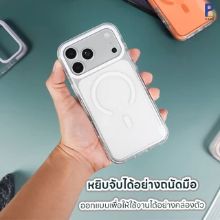Case Stuff เคสไอโฟน เคสขอบสี กันกระแทก แม่เหล็กชาร์จ สำหรับ 17ProMax / 17Pro / 17 / 16ProMax