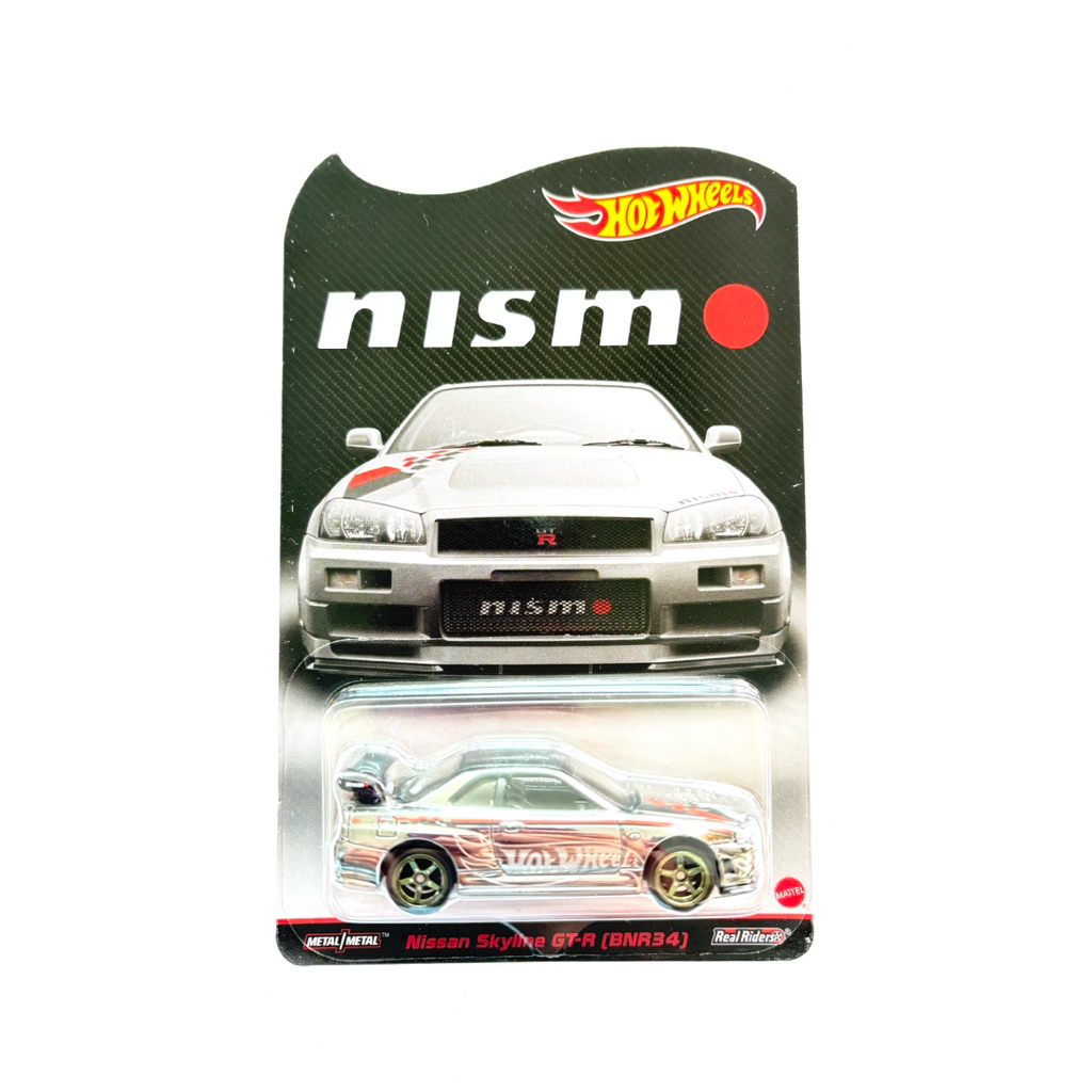 Hot Wheels | NISSAN SKYLINE GT-R(BNR34) ~ NISMO | 🛞เป็นล้อยาง แพคพรีเมี่ยม |📦สินค้ามีพร้อมส่ง