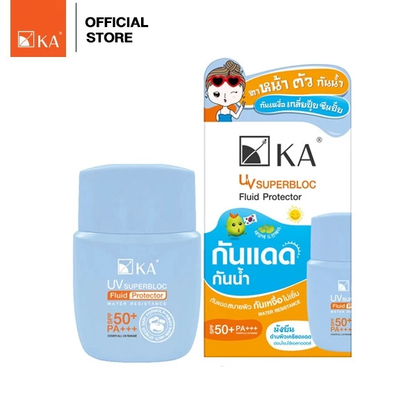 [NEW ARRIVAL] KA UV SUPERBLOC FLUID PROTECTOR SPF 50+ PA+++ 40ml.