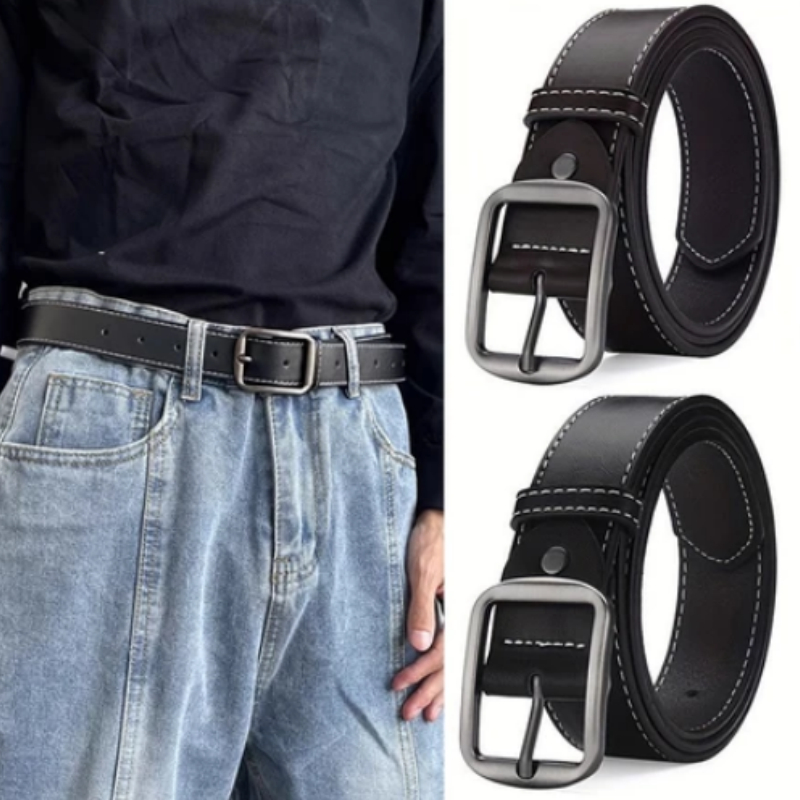 เข็มขัดผู้ชาย(Men's belts) ความยาว 110 cm ใส่ได้ถึงเอว รูปที่ 2