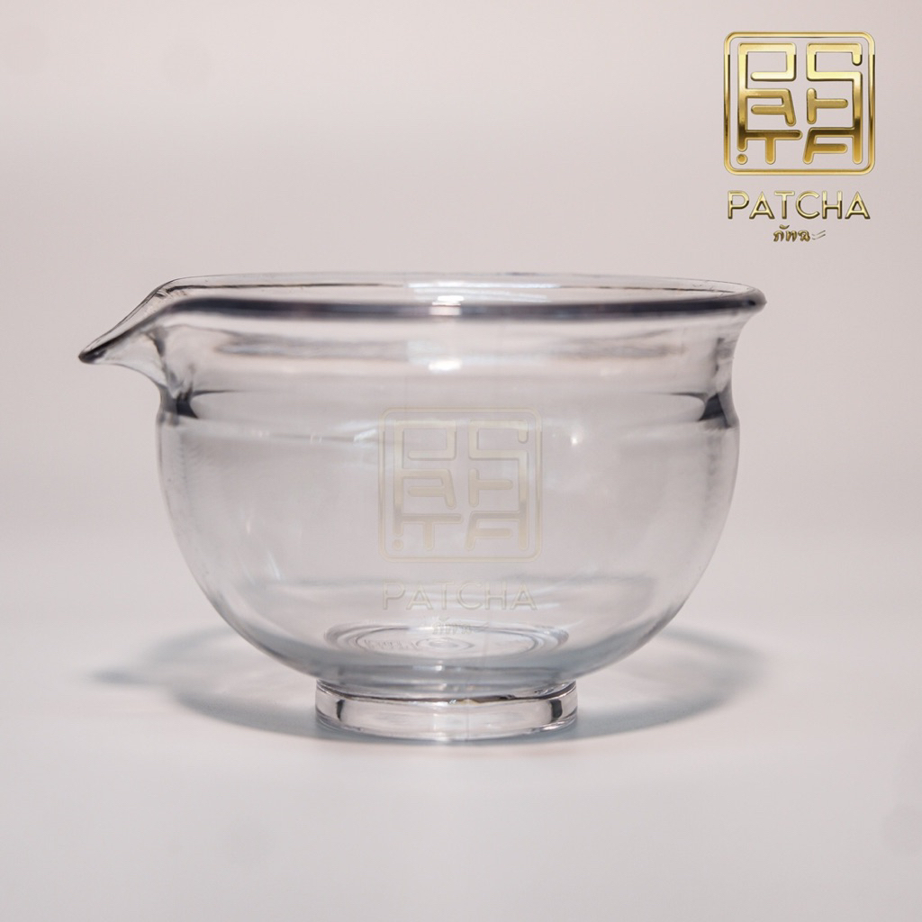 ถ้วยมัทฉะ Brand Patcha (ภัทฉะ) ถ้วยภัทฉะ ถ้วยชงมัทฉะ polycarbonate ใส ตกไม่แตก