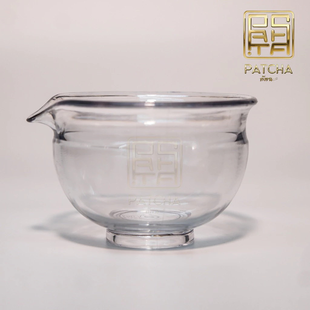 ถ้วยมัทฉะ Brand Patcha (ภัทฉะ) ถ้วยภัทฉะใส V.2 BPA-Free Copolyester ใส ใส ตกไม่แตก