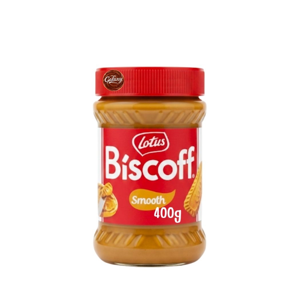 Lotus Biscoff Smooth 400g ครีมทาขนมปังรสคุ้กกี้