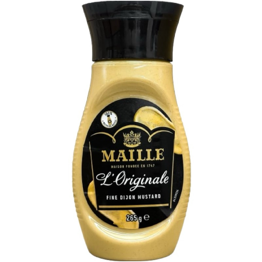 Maille Loriginale Fine Dijon Mustard 265g/Maille Dijon Mustard 215g/Maille Seasoned Whole Grain Must