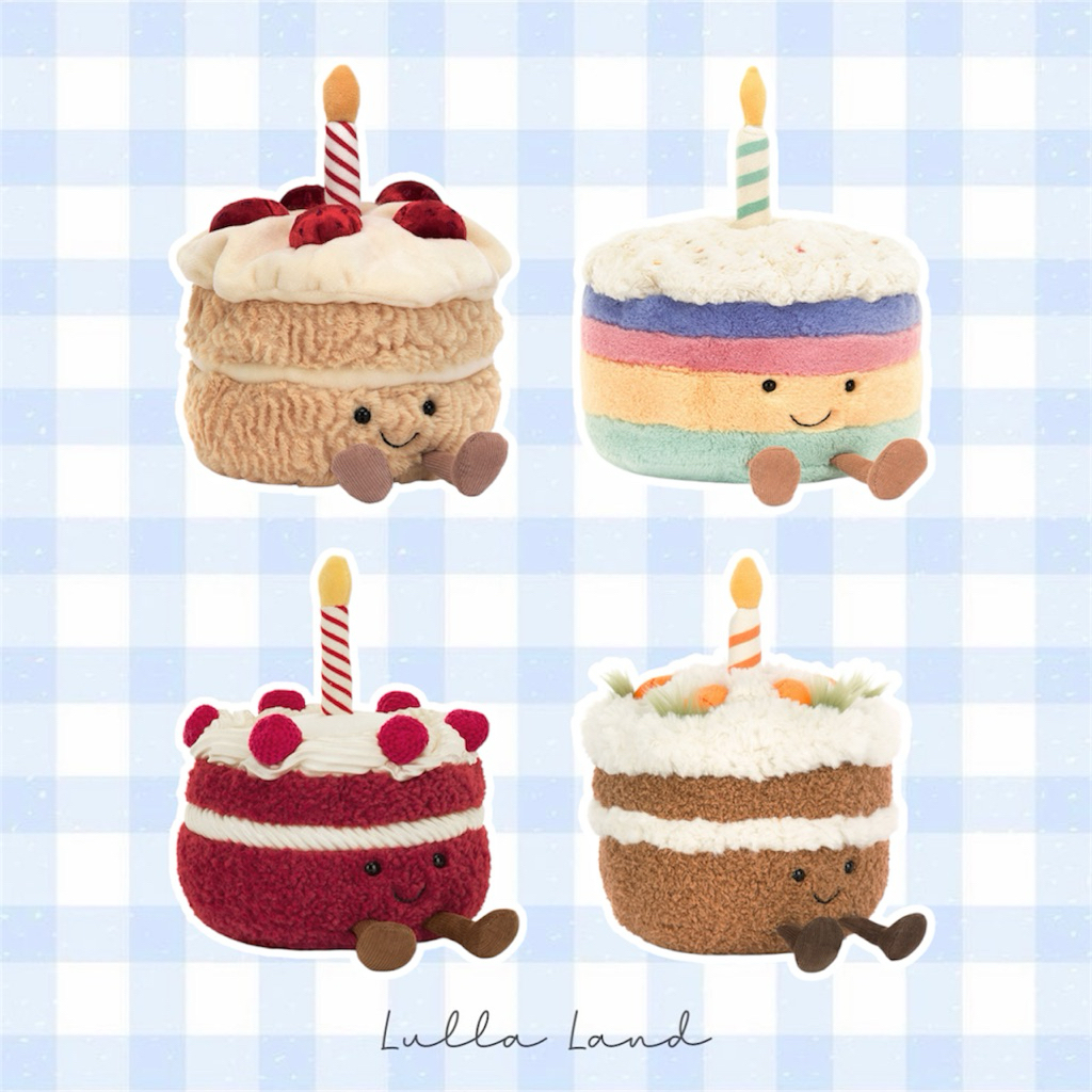 Update2/7⭐️ส่งด่วน🛵💨แท้💯% JeIIycat Amuseables Cake ตุ๊กตาเจลลี่แคท