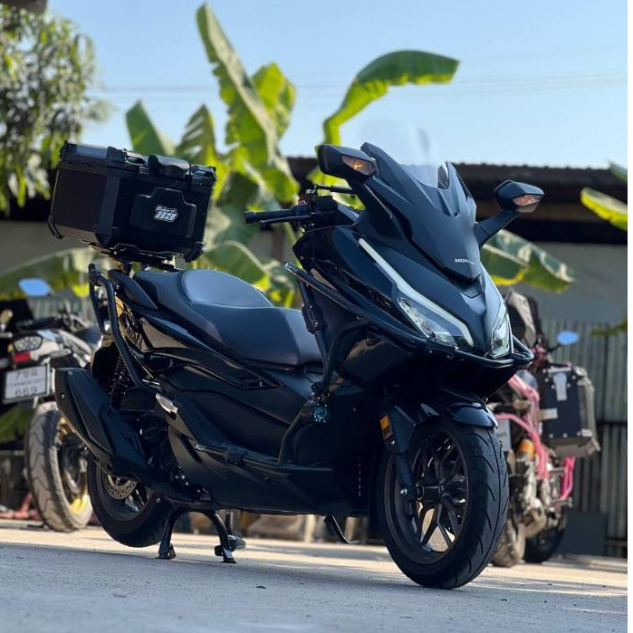 [KMO RACK BAR CUSTOM] แคชบาร์ท้าย ADV350 และ Forza350 ตรงรุ่นใส่ได้เลย