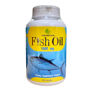 7363 Nature Wise fish oil 1000mg. 100 soft น้ำมันปลา Exp.9/2…