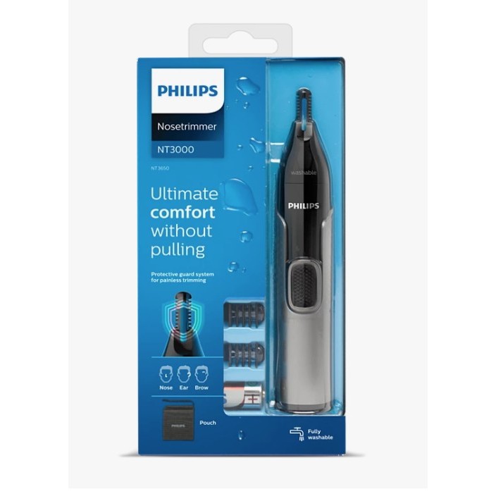 เครื่องตกแต่งขนจมูก หู และคิ้ว PHILIPS series 3000 NT3650/16