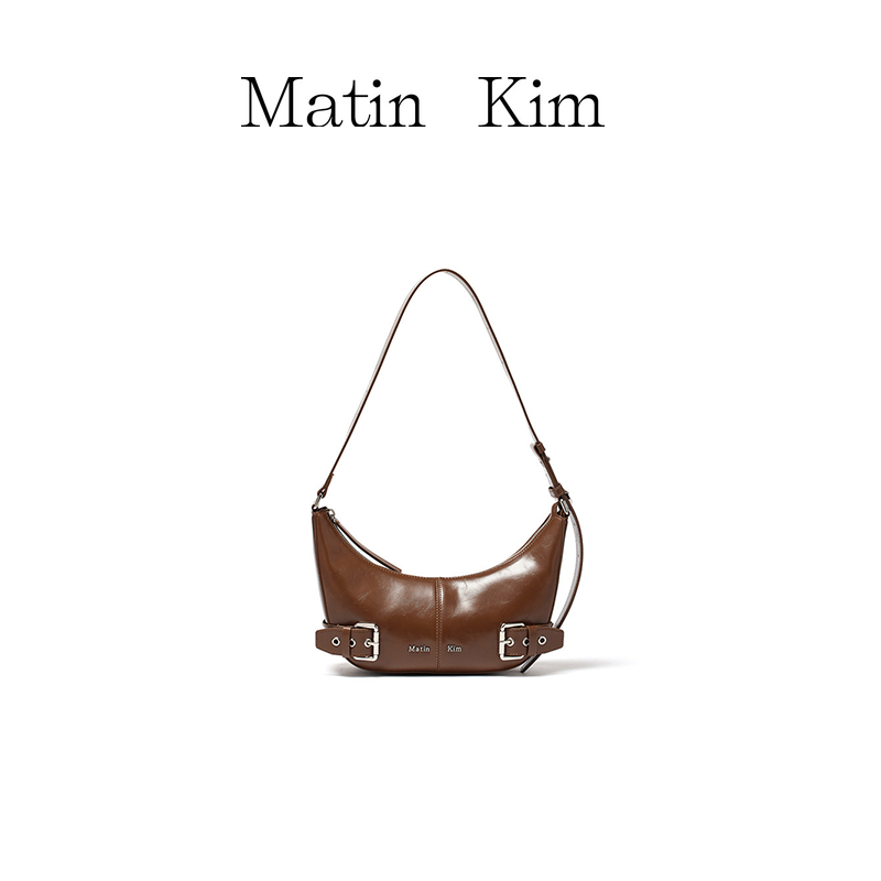 【Matin Kim】 BELTED SHOULDER BAG กระเป๋าอานม้า