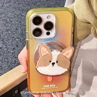 (ส่งทันที!) Supercase | ขาตั้งมือถือ แม่เหล็ก แถมแผ่นแม่เหล็ก Griptok Popsocket กริ๊บท็อก หมา แมว