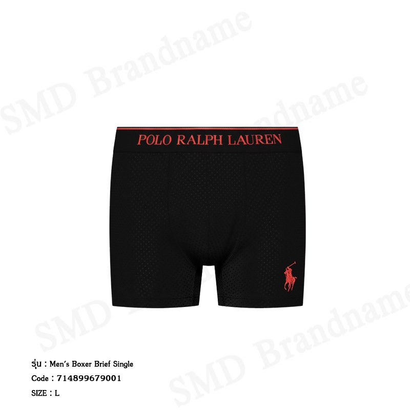 Polo Ralph Lauren กางเกงชั้นในผู้ชาย รุ่น Men's Boxer Brief Single Code: 714899679001