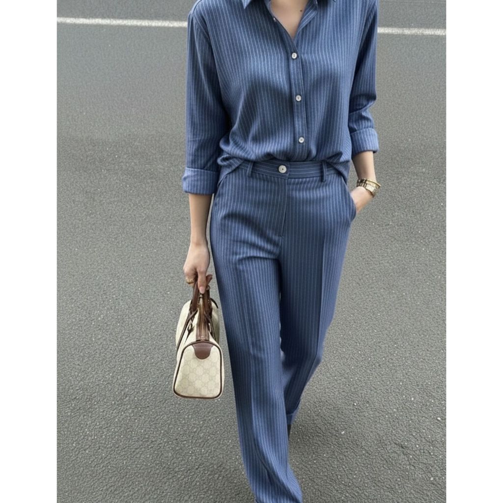 MMCHIC - PINSTRIPED PANTS