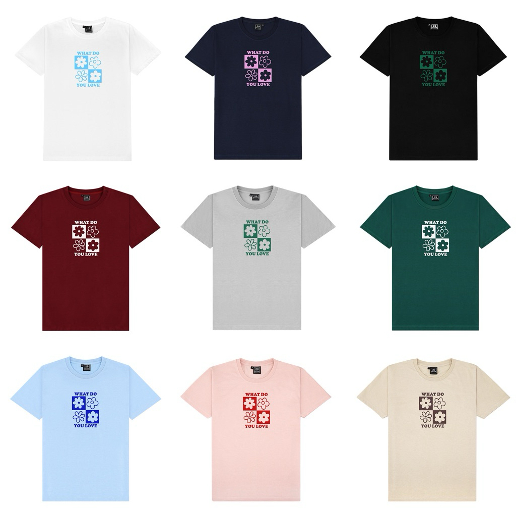 29decem - เสื้อยืดลาย DO WHAT YOU LOVE