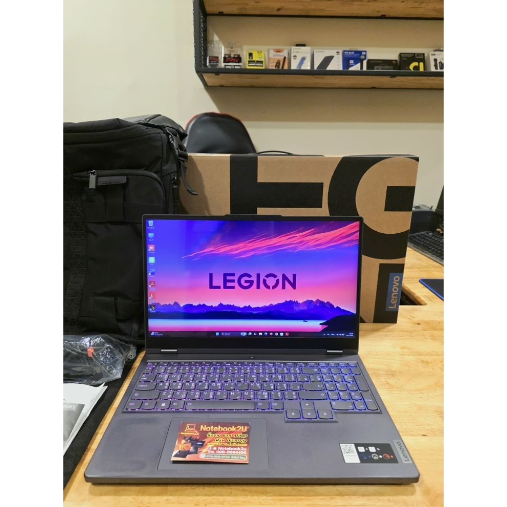 Lenovo Legion5-82RB00Q0TA (2K 165Hz sRGB100%) i5-12500H RTX3060(140W) RAM16GB SSD1TB สภาพนางฟ้า98%