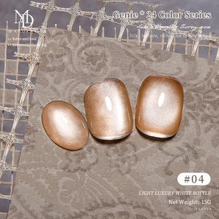 MAYDING สีทาเล็บเจล เจล สีทาเล็บเจล Elf Cat Eye 24 สี 15 กรัม/ขวด ต้องใช้หลอด UV/LED เท่านั้น