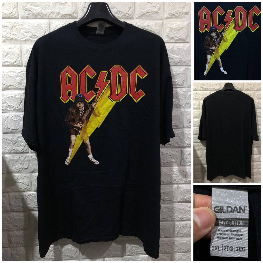 [จัดส่งฟรี!!!] เสื้อวงดนตรี AC/DC ปี - Size 2XL สินค้าลิขสิทธิ์แท้ 100%