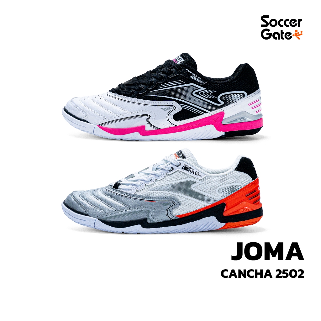 JOMA CANCHA  รองเท้าฟุตซอลของแท้ [โค้ด SOCC1000 ลดสูงสุด 1000 เมื่อซื้อครบ 1500]