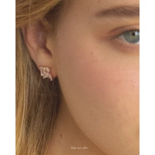 Julys - bridal stud earrings