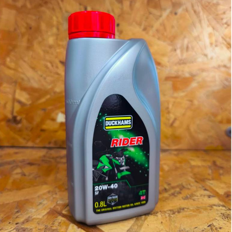 น้ำมันเครื่อง ดั๊กแฮมส์ ไรเดอร์ Duckhams Rider 20W-40 (กลิ่นหอม) ขนาด 0.8L