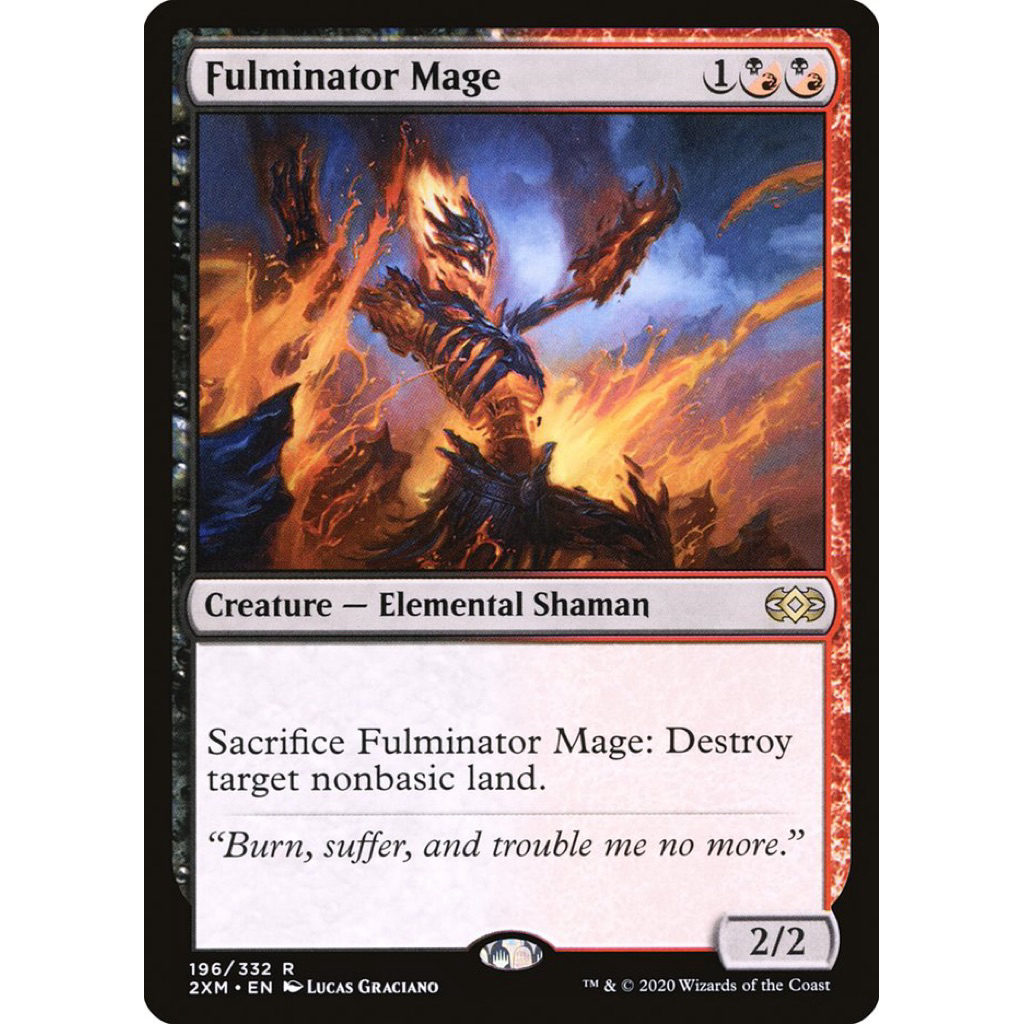 [Double Masters] - [2XM] - (R) -[Fulminator Mage] -  [2020]
