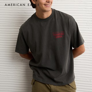 American Eagle Boxy Graphic T-Shirt เสื้อยืด ผู้ชาย กราฟฟิค …